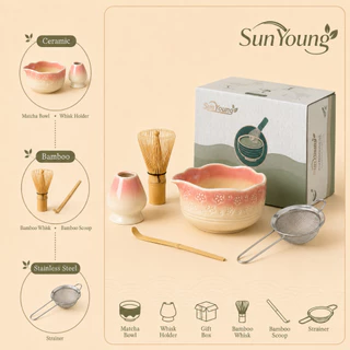 🍵[chawan matcha 5 set]🔥ชุดชงมัทฉะ ถ้วยชงชามัทฉะ ของขวัญ ชุดชงชา🎁COD จัดส่งภายใน 24 ชั่วโมง
