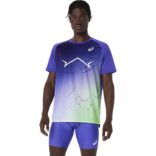 ASICS : 2091A815.415 LIGHT KNIT SHORT SLEEVE TOP MEN เสื้อคอกลมผู้ชาย