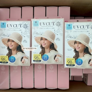 [พร้อมส่ง] UVCUT Foldable Hat UV Cut rate 99% UPF50 หมวกกันแดด UV แบบพับได้ COOL