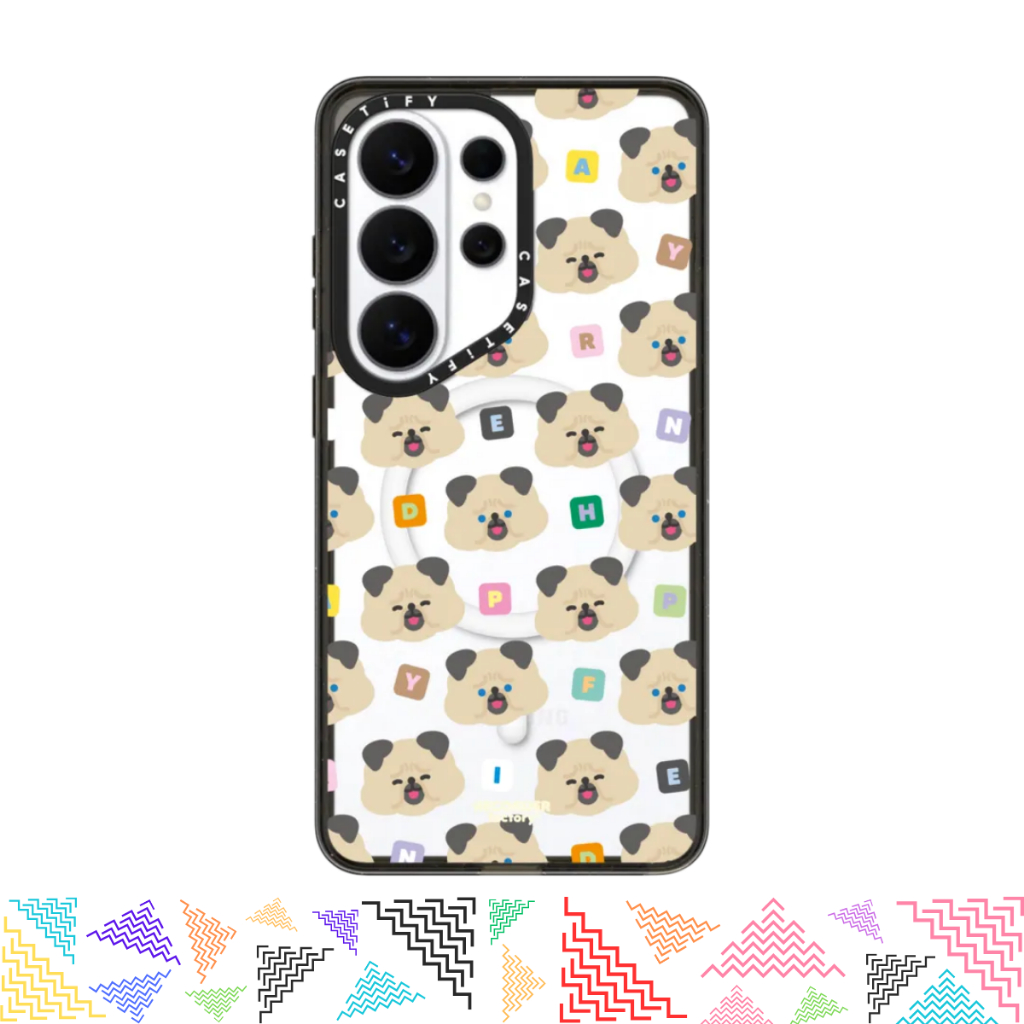 เคสมือถือ CASETiFY | PUGGY [RECORDER factory] For iPhone Samsung แท้ พร้อมส่ง เคสกันกระแทก
