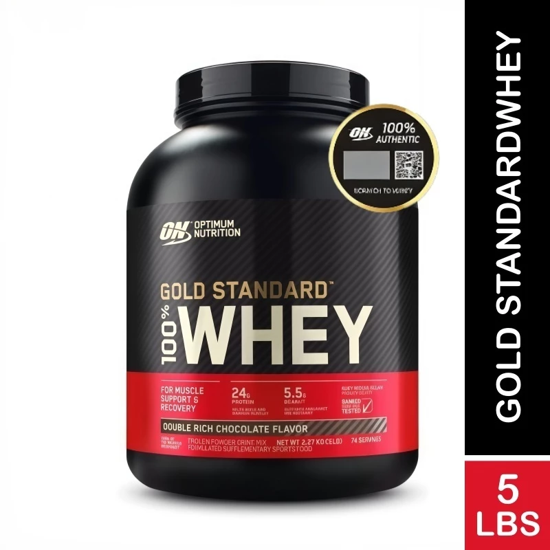 Optimum Nutrition Gold Standard เวย์โปรตีน 100% สร้างกล้ามเนื้อ ฟื้นฟูหลังออกกำลังกาย