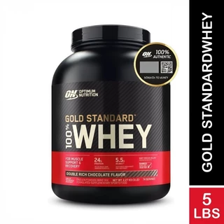 Optimum Nutrition Gold Standard เวย์โปรตีน 100% สร้างกล้ามเนื้อ ฟื้นฟูหลังออกกำลังกาย