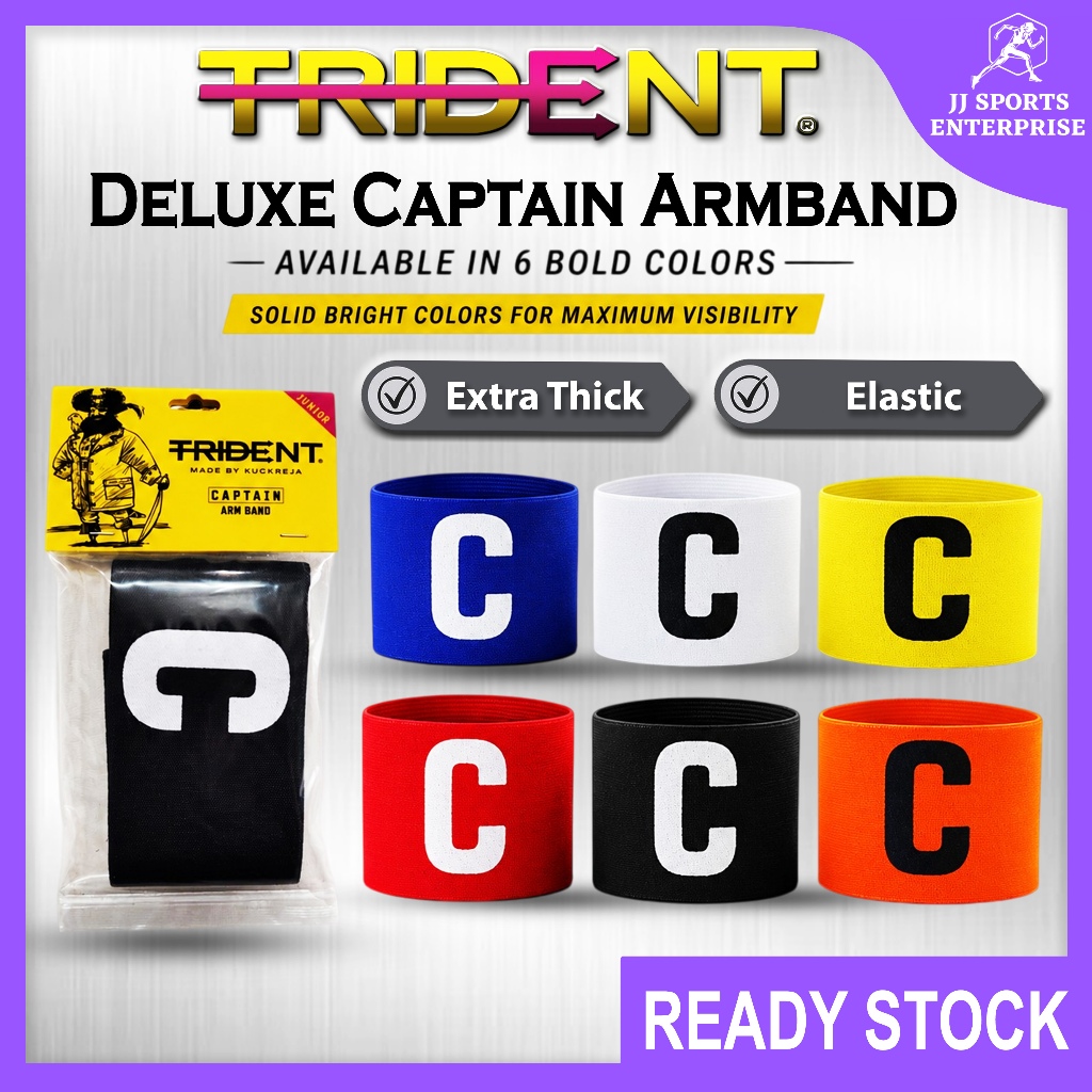 Trident Deluxe Captain Armband Trident Premium Captain Armband Armband Long Lasting Premium Top Qual