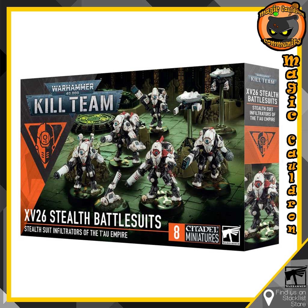 พร้อมส่ง Warhammer 40K Kill Team XV26 Stealth Battlesuits Warhammer 40000