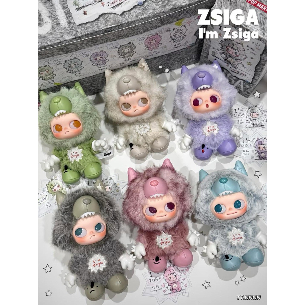 (พร้อมส่ง) ZSIGA I'm Zsiga Series เช็คการ์ด (พวงกุญแจห้อยกระเป๋า)