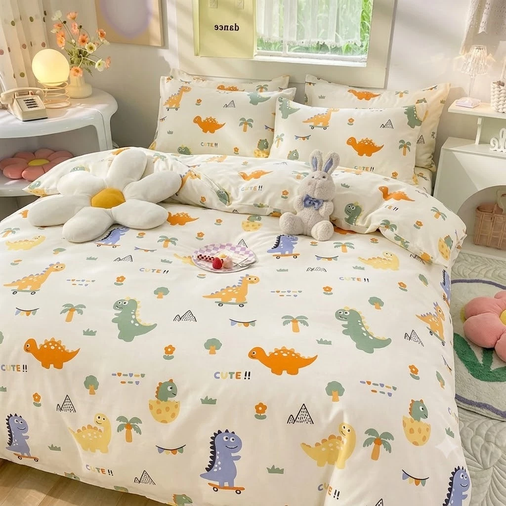ชุดเครื่องนอน (ผ้าปูที่นอนรัดมุม + ปลอกหมอน) มีให้เลือก 4/5/6 ฟุต - จัดส่งภายใน 24 ชั่วโมง