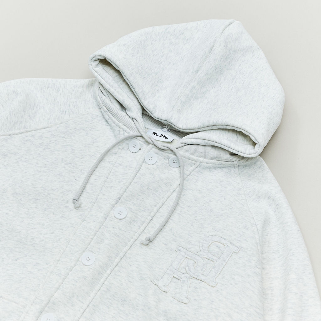 RUMb - เสื้อฮู้ดดี้ คาร์ดิแกน Oversize รุ่น KAKUSHI HOODIE CARDIGAN - Col. REBORN รูปที่ 5
