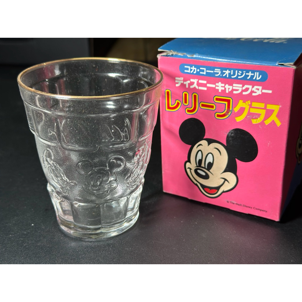 แก้วน้ำ Coca-Cola Disney Mickey Mouse Glass กล่องไม่สวย