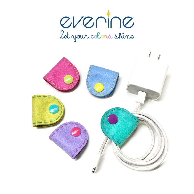 EVERINE - GUMMY ที่เก็บสายชาร์จ/หูฟัง CORD ORGANIZER