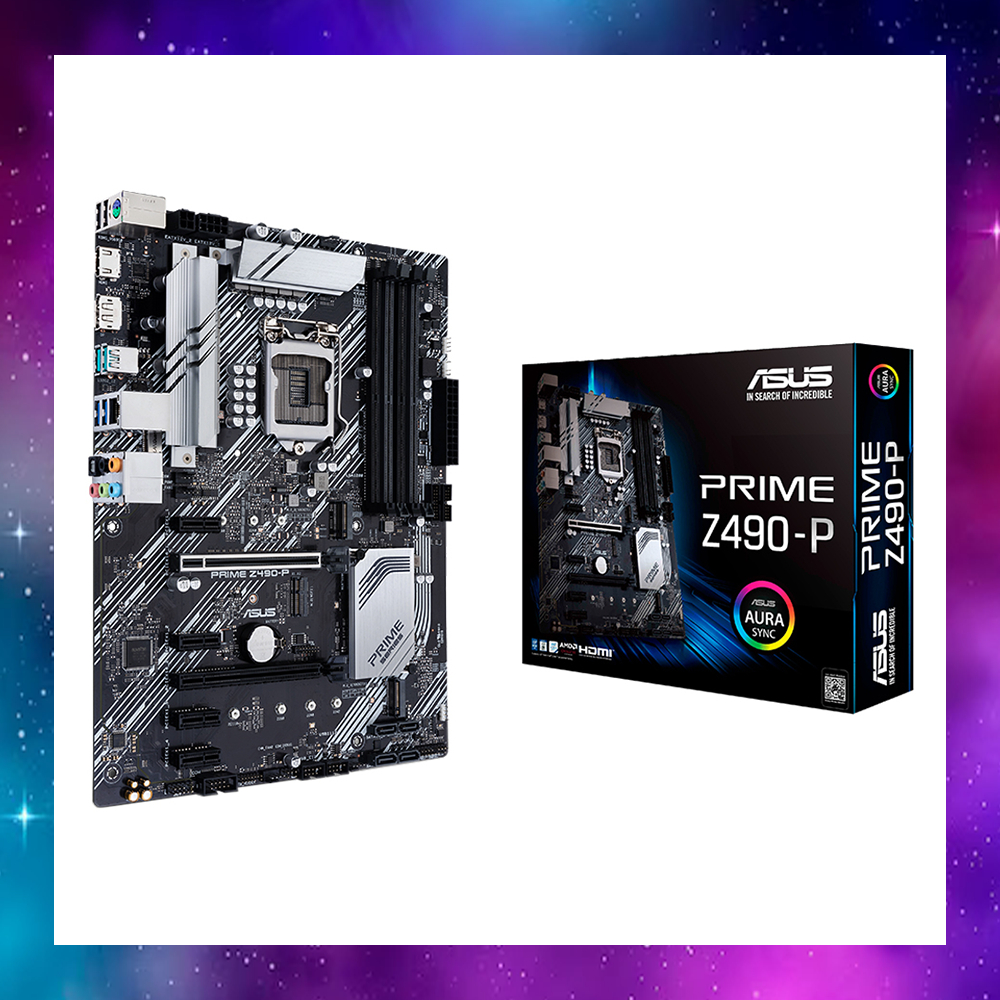 MAINBOARD (เมนบอร์ด) 1200 ASUS PRIME Z490-P GEN10 ใช้งานปกติ