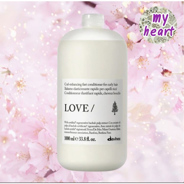 Davines Love Curl Conditioner 1000 ml ครีมนวด สำหรับผมดัด ผมหยิก หยักศก