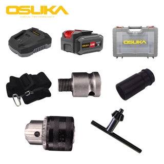 OSUKA บล็อกไร้สาย บล็อกแบต บล็อกไฟฟ้า OSID-520 | รุ่น แบตเตอรี่ใหญ่ 2 ก้อน | ขนาด 1/2" (4หุน)