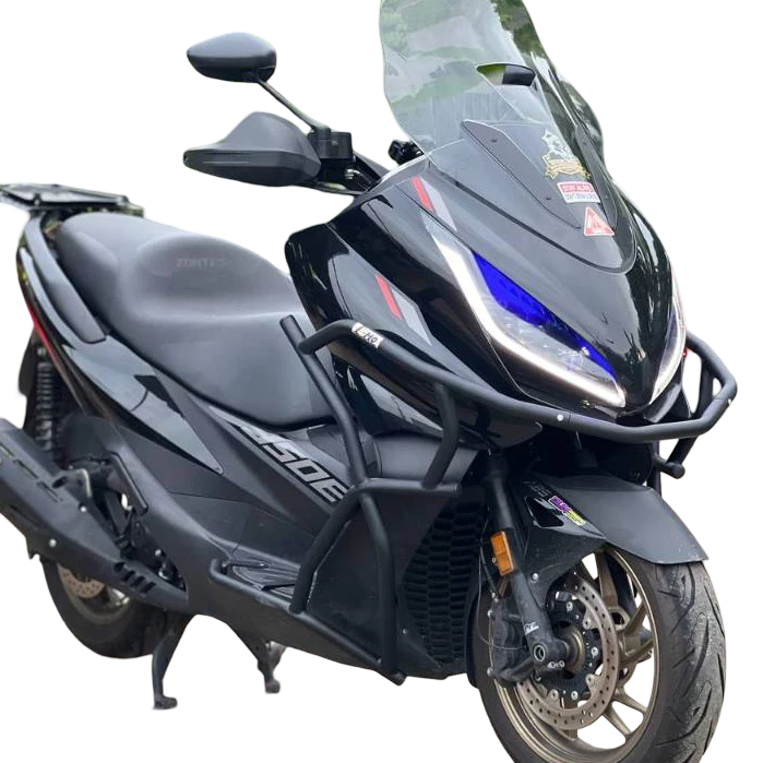 แคชบาร์ Zontes 350E ADV350 เหล็กหนาพิเศษ งานคัสตอม | KMO RACK BAR CUSTOM