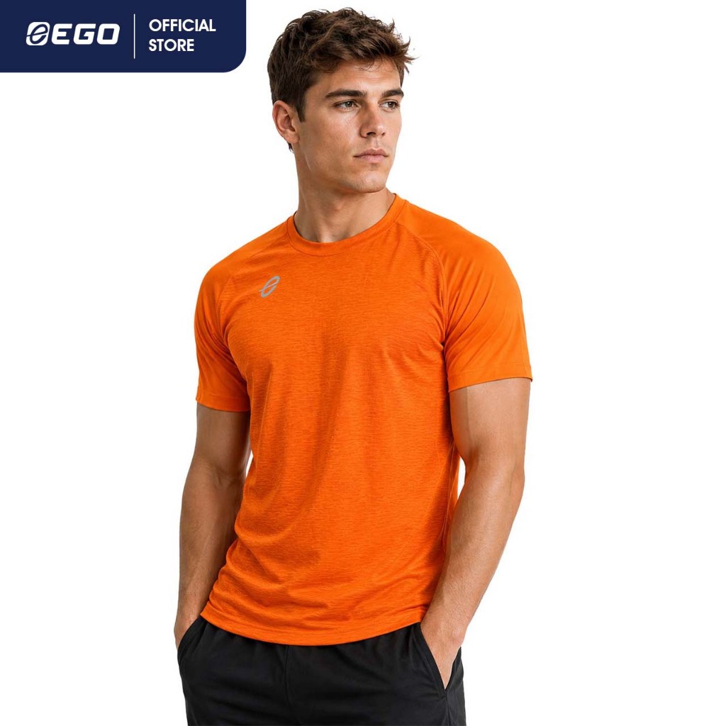 EG1020 เสื้อฟุตบอลคอกลมผ้าทอลายแขนสั้น EGO SPORT
