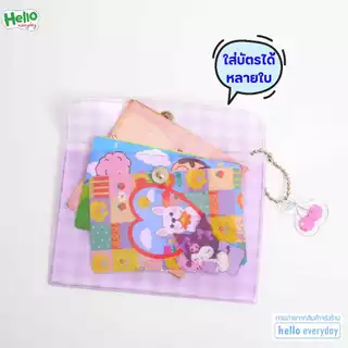 Sanrio กระเป๋าใส่เหรียญและบัตร ขนาดกระทัดรัด พกพาสะดวก