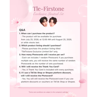Tle-FirstOne Exclusive Limited Set | Lip + Blush | 580.-