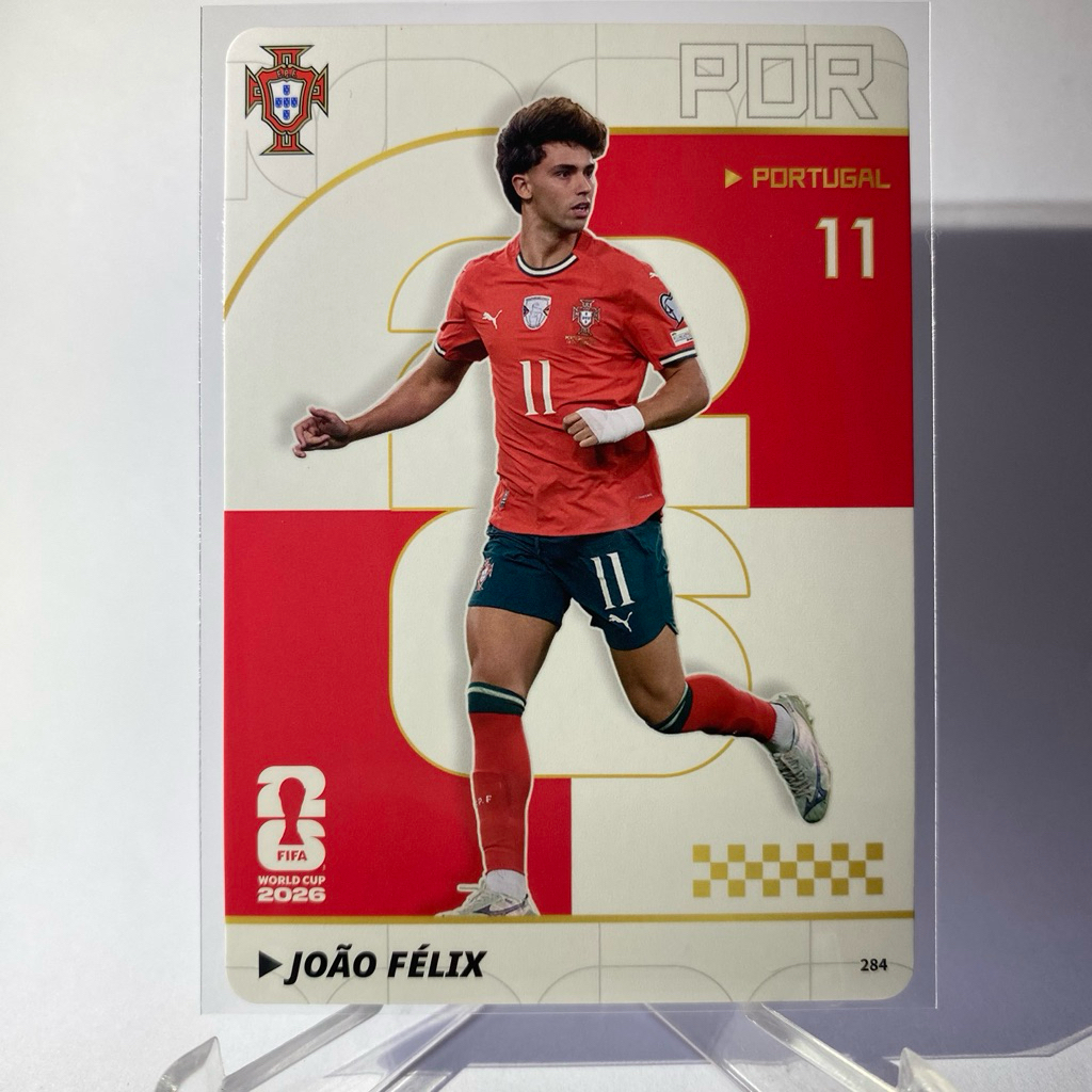 การ์ดนักฟุตบอล JOAO FELIX, PORTUGAL, PANINI 2026, No.284