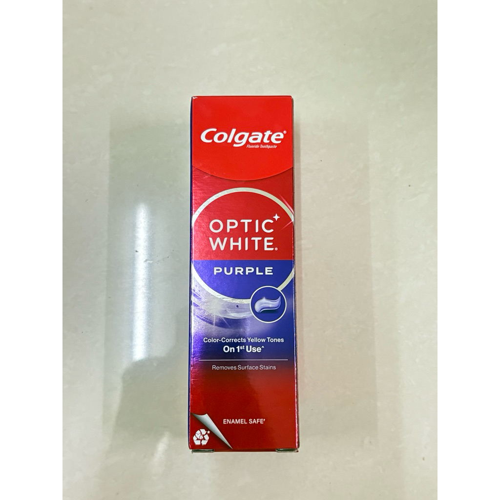 Colgate optic white purple ยาสีฟัน