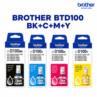 หมึกแท้ Brother BTD100 ใช้กับรุ่น T230、T236、T430W、T435W、T439W、T530DW、T730DW、T830DW、T930DW Ink