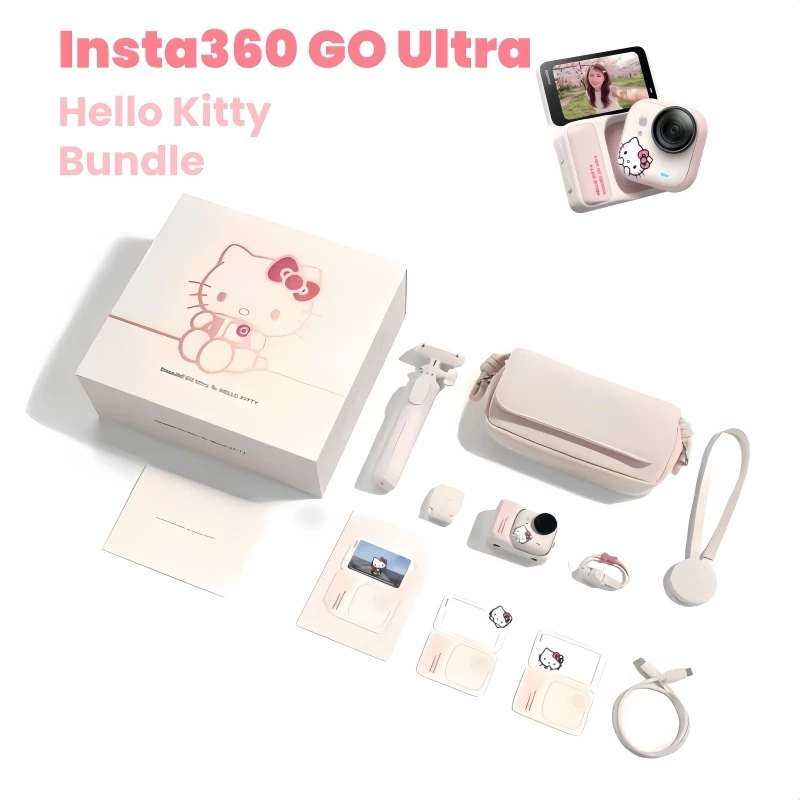Insta360 Go Ultra Hello Kitty Bundle กล้องพกพา