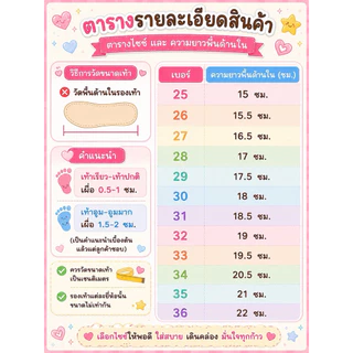 ส่งจากไทย💗รองเท้าคัทชูเด็กผู้หญิง เบอร์26-36 (อ่านรายละเอียดก่อนสั่ง)#คช.ขอบลูกไม้
