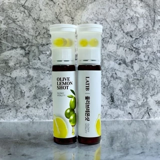 LATIB - Olive Lemon Shot / White Tomato Shot / Lemon Ginger Shot [LATIB Shot] 1 กล่อง = 14 Shot