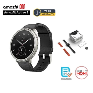 Amazfit Active 2 Premium นาฬิกา สมาร์วอทซ์ จอAmoled GPS Bluetooth Call ประกันศูนย์ไทย 1 ปี