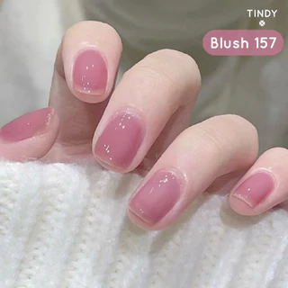 Tindy ยาทาเล็บ โทนเรียบหรู ดูดี เนื้อสีเงาดั่งเจล ไม่ต้องอบ สีทาเล็บ สีสวย แห้งไว 6ml
