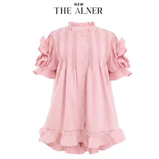 Thealner-AN405 (เซตเสื้อแต่งระบายกางเกงขาสั้น)