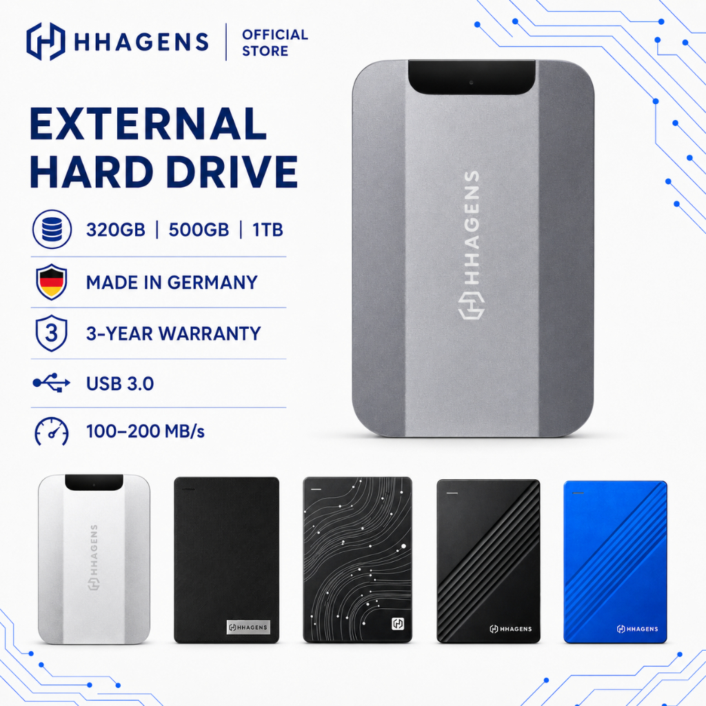 HHAGENS H110 1TB/500GB/320GB ฮาร์ดดิสก์ HDD USB3.0 2.5'' Hard Disk/Portable Hard Drive/ภายนอกสำหรับแ
