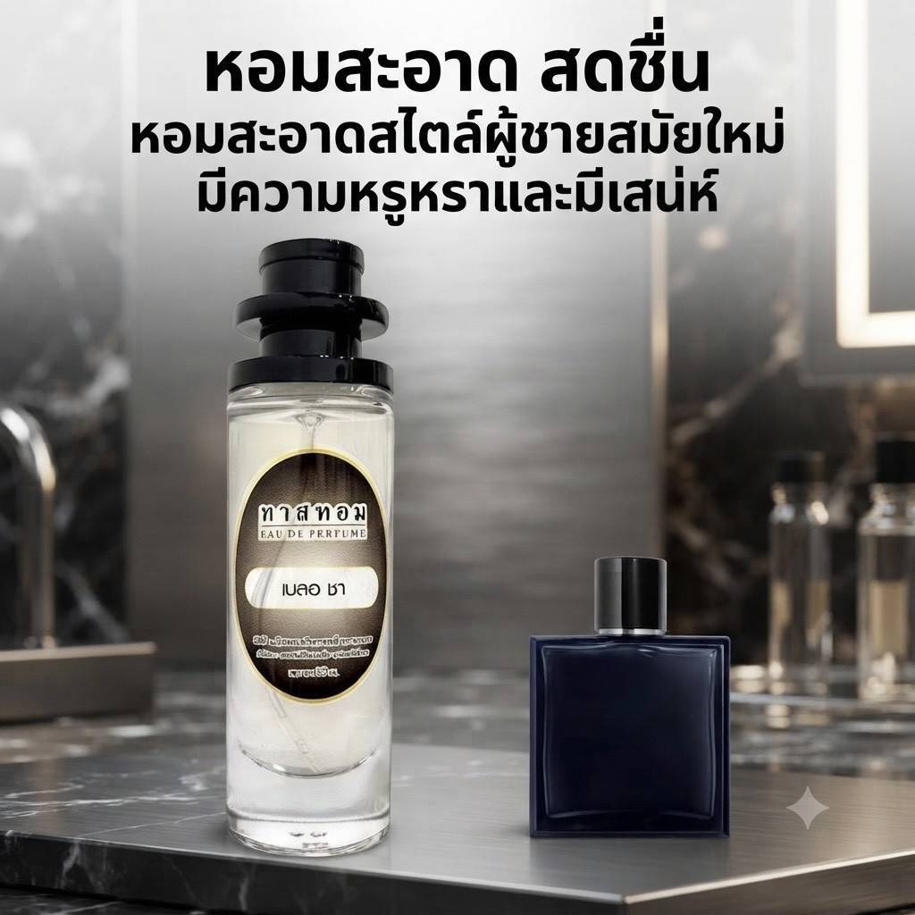 น้ำหอมกลิ่น เบลอ ชาแนล นำเข้าจากฝรั่งเศสแท้ % (กลิ่นเป๊ะมาก 99%).