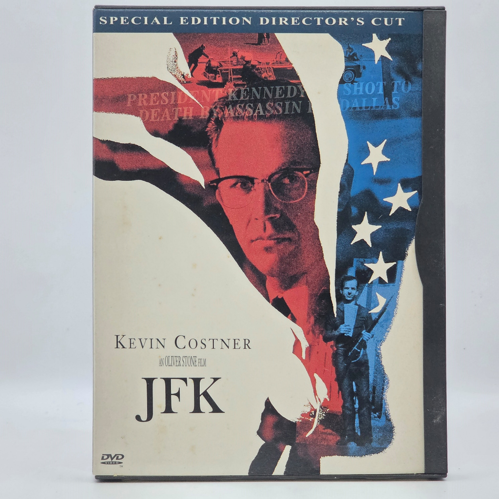 DVD JFK เจเอฟเค รอยรักรอยแค้น (1991) Special Edition Director's Cut พากย์อังกฤษ ซับไทย แผ่นแท้ มีตำห