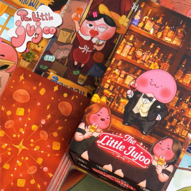 (พร้อมส่ง🚚) The Little JuJoo ไพ่น้องจูจู้สายกวน ไพ่ทาโรต์ ไพ่ออราเคิล