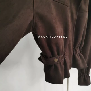 ZARA FAUX​ SUEDE​​ JACKET​
