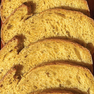 Pumpkin Sourdough 750g. (ขนมปังเปลือกแข็งซาวโดว์ยีสต์ธรรมชาติรสฟักทอง)