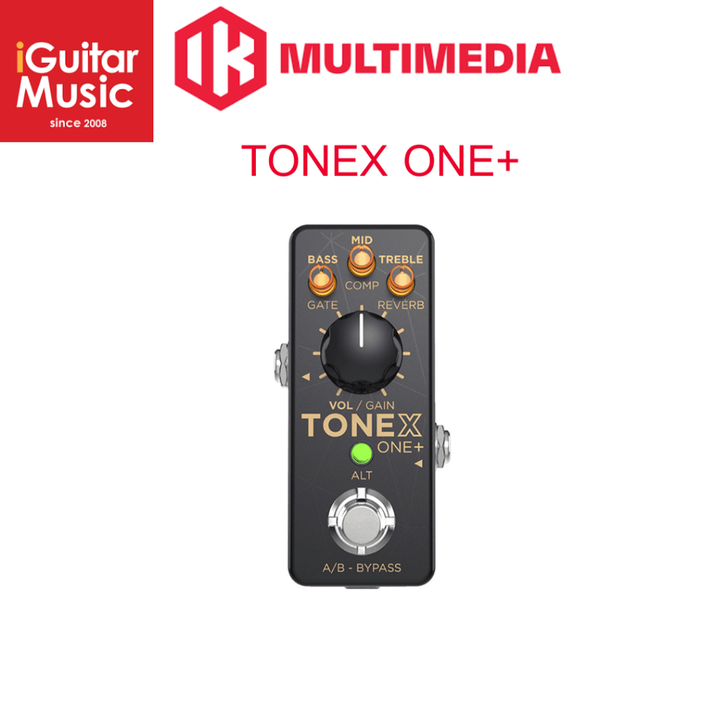 (ของแท้) เอฟเฟคกีตาร์ IK Multimedia AmpliTube TONEX One +