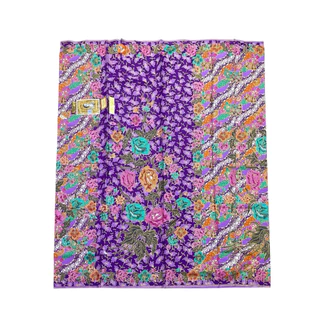 ผ้าถุง ปาเต๊ะ BATIK RATNA DEWI GOLD LINE เนื้อผ้าคอตตอนเนื้อดี รุ่นพิมพ์ทอง