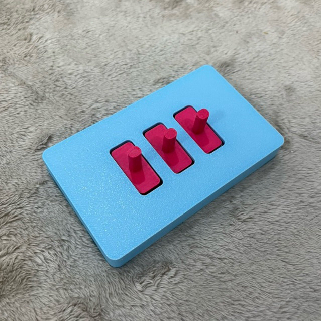 กรอบสวิตช์ไฟมินิมอล สำหรับตกแต่งผนัง Minimalist Switch Cover