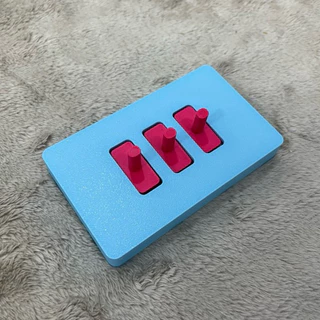 กรอบสวิตช์ไฟมินิมอล สำหรับตกแต่งผนัง Minimalist Switch Cover เรียบง่าย สบายตา