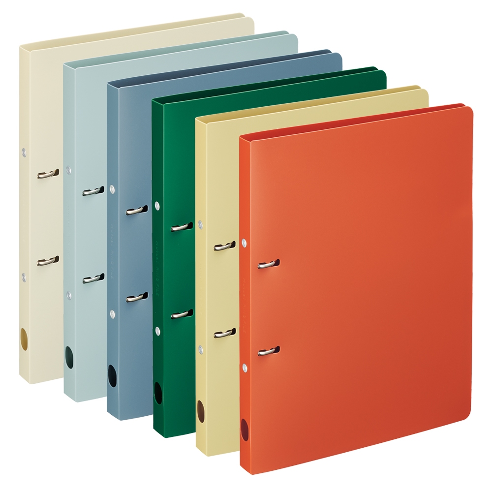 LIHIT Mutual Smart Slim Ring File A4 (แฟ้ม 2 ห่วง) F-2005