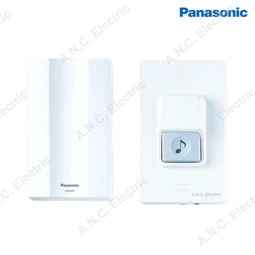 Panasonic สวิตช์กดกระดิ่ง กระดิ่ง สวิตซ์ กริ่งไฟฟ้า EBG 888 และ EGG 331