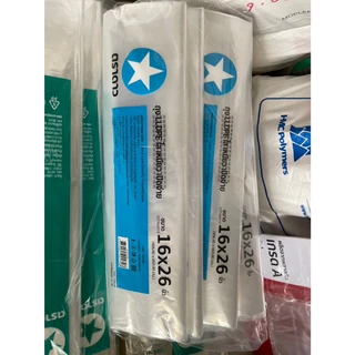 ถุงตัดตรง LL ตราดาว ใส่ผัก ของสด อาหารและสิ่งของ แพ็ค 500 กรัม