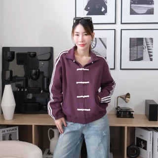Lawyer Store [735294] เสื้อแจ็คเก็ต ตรุษจีน เชิ้ตทรงสปอร์ต Oversize เสื้อกันหนาว เสื้อแขนยาว มี 8 สี