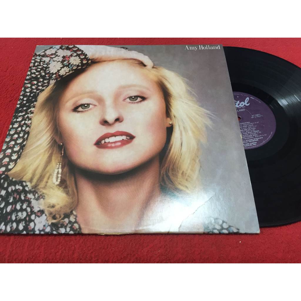 Amy Holland - Amy Holland ขนาด 12 นิ้ว LP ร้าน PinHaiMusic B181
