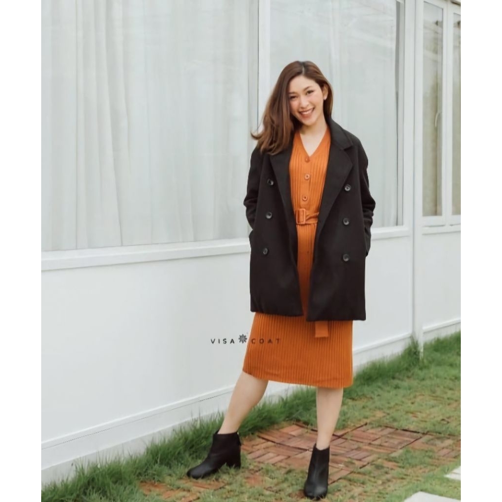 เสื้อโค้ท จากร้าน VISA COAT Size M มือ 2