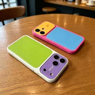 เคสนิ่ม เคสกำมะหยี่ สีพื้นพร้อมเลนส์กระจก สีพาสเทล for iphone17 17pro 17promax 16 pro max 15 pro max 14 pro max 13 12 11