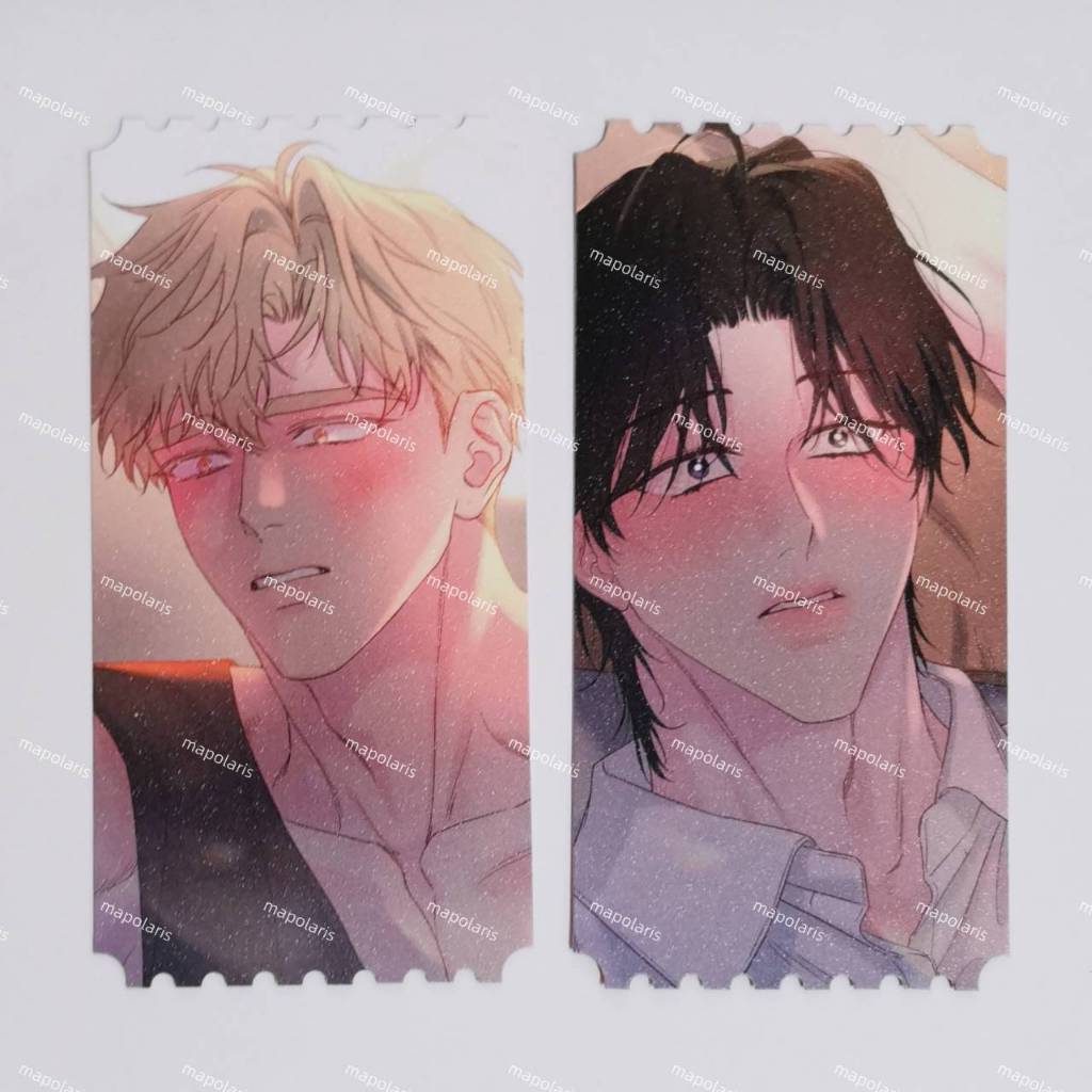 (พร้อมส่ง) Tickets ตั๋ว ดั่งคลื่นซัดชายฝั่ง คียุนโอ จูแฮวอน Lezhin TH National Book Fair photocard ข