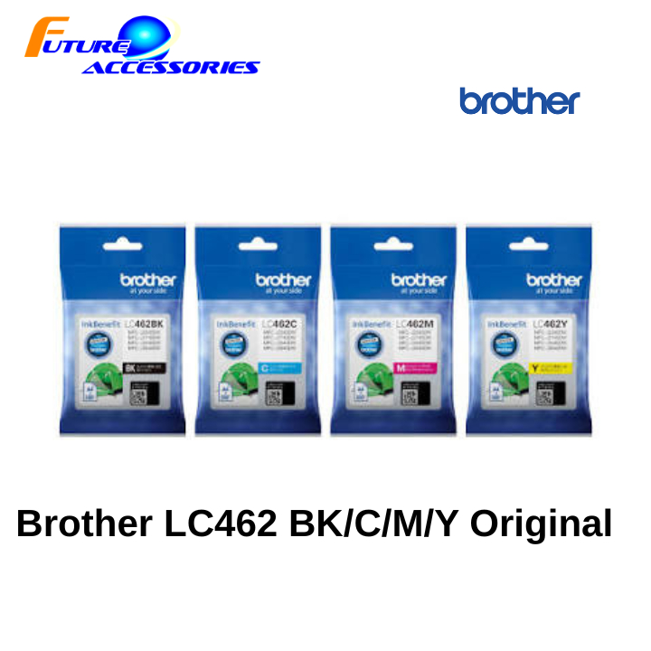 หมึกพิมพ์อิงค์เจ็ท Brother LC-462 BK / C / M / Y-LC-462XL BK / C / M / Y สินค้าของแท้ รับประกันศูนย์