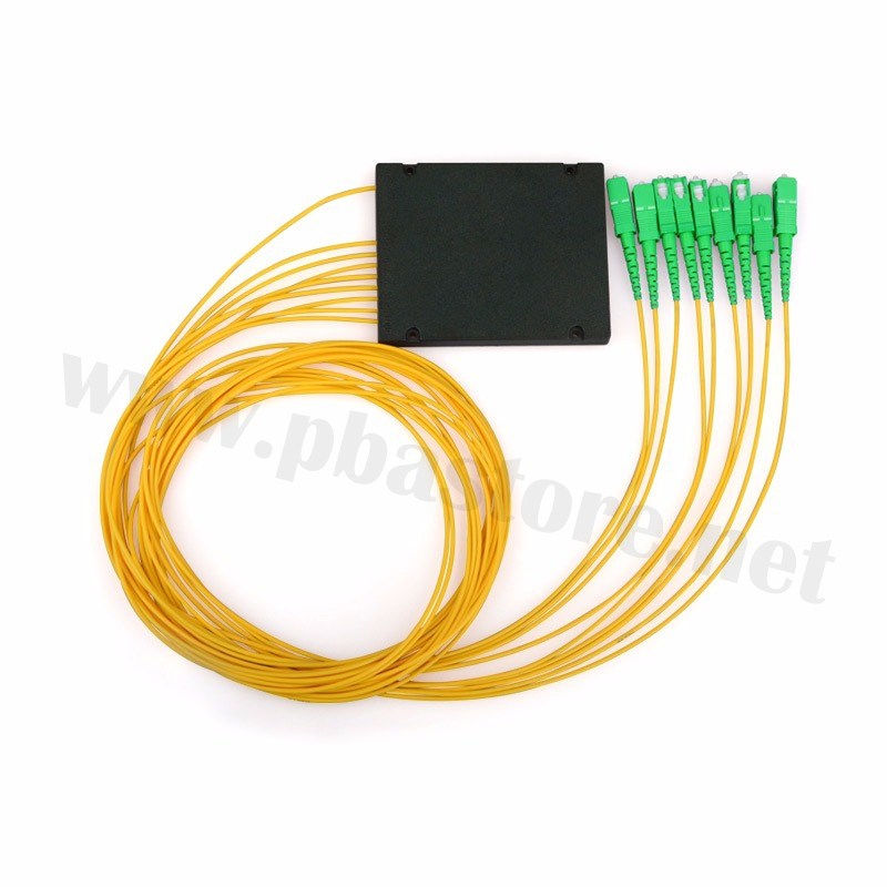 SPLITTER FIBER OPTIC (Plc Splitter) SC/APC 1ออก8 (แบบสาย)