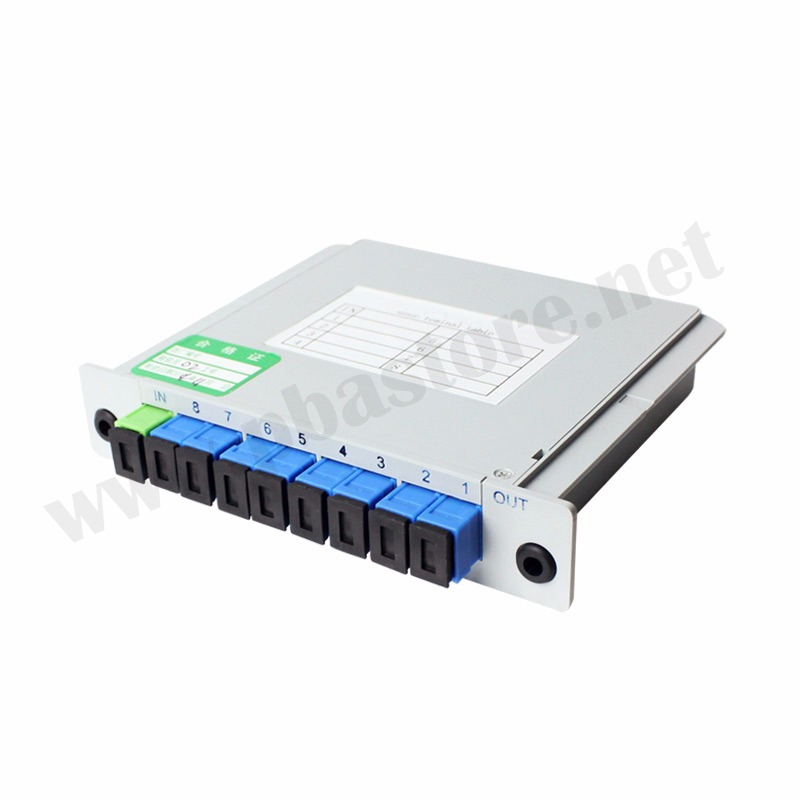 SPLITTER FIBER OPTIC (Plc Splitter) SC/UPC 1ออก8 (แบบกล่อง)
